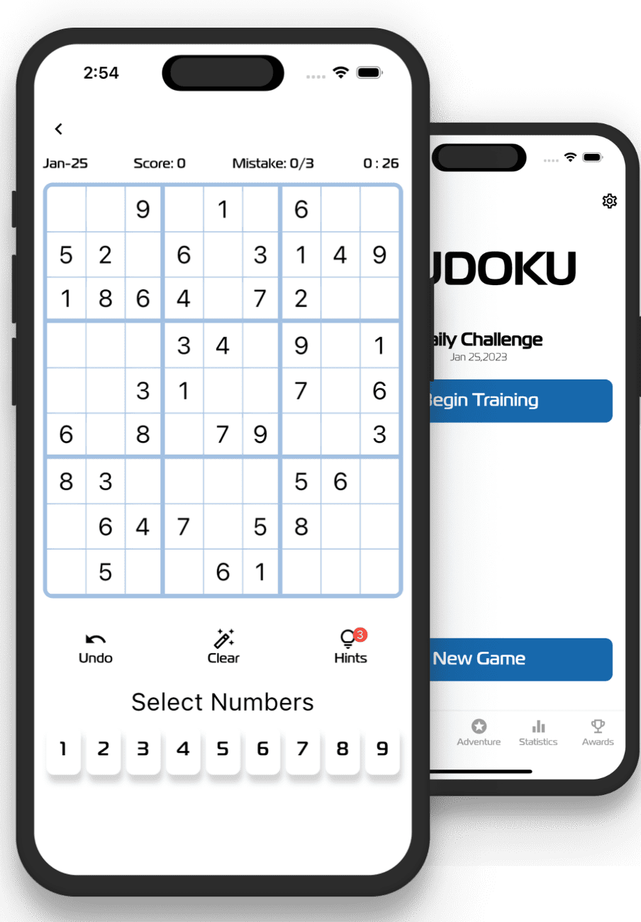 Unlimited free sudoku games